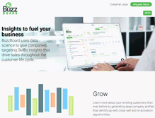 Tablet Screenshot of buzzboard.com